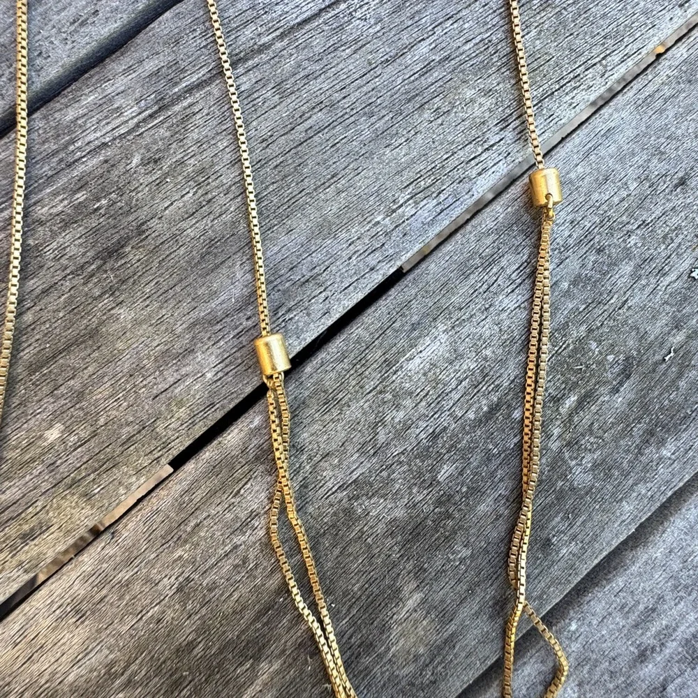 Madewell Mixed Metal Chevron Necklace - Picture 4 of 5